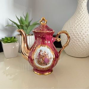 Vintage Japanese Ceramic China Teapot